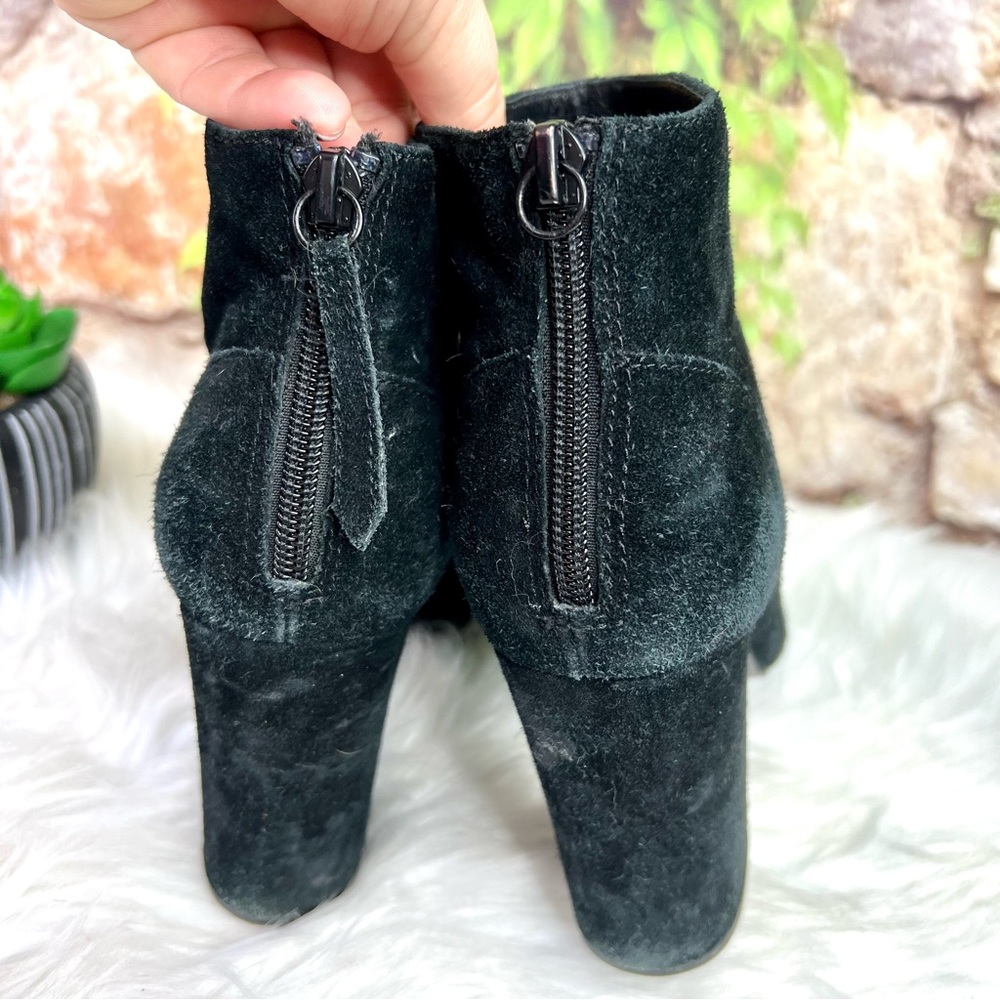 ASH Joy Black Suede Ankle Boots, 39 - Picture 8 of 13
